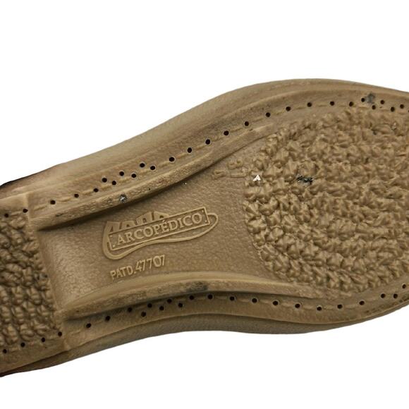 Arcopedico Sec V Slip On Womens Size EU‎ 37 US 6.5 Beige - Picture 9 of 12